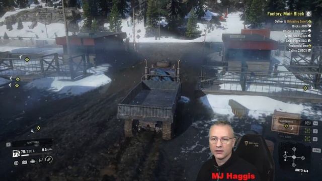 Snowrunner Ep 422 Yukon - "Landslide on the Highway" & "Factory : Main Block" смотреть онлайн