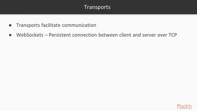 Full Stack Development with React and ASP.NET Core 2 : Working with SignalR | packtpub.com смотреть онлайн