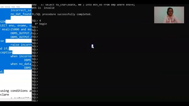PL SQL Exception Tutorial II смотреть онлайн