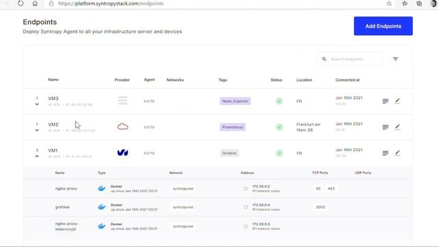 SyntropyStack MIXED2 Grafana Promotheus Node Exporter MON4 CLI1 смотреть онлайн