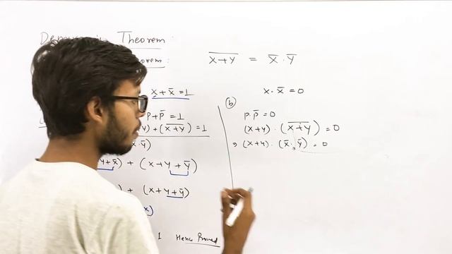 Demorgans Theorem | Chapter 3 Boolean Algebra | Class 11 Computer Science | Vishal Kumar смотреть онлайн
