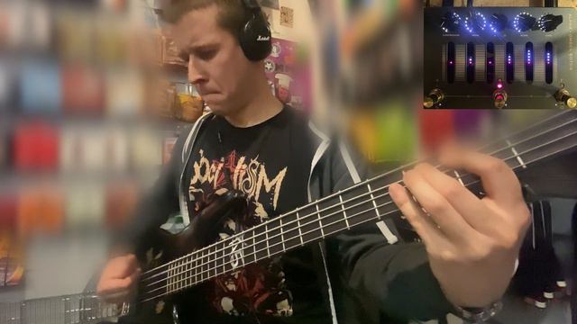 Meshuggah - Bleed(ShortBassCover) Double Thumb technique смотреть онлайн