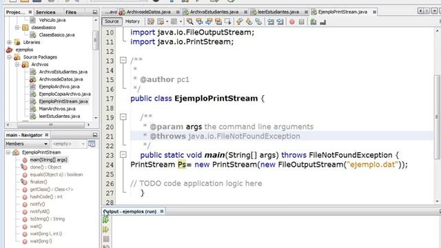 228 Clase PrintStream en Java смотреть онлайн
