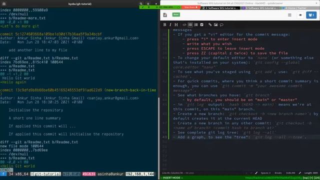 CNS*2021 Software Tutorial (SO3): Effective use of Git смотреть онлайн