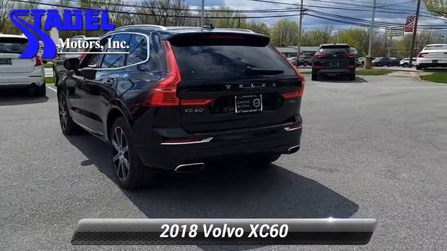 Certified 2018 Volvo XC60 Inscription, East Petersburg, PA P41082 смотреть онлайн