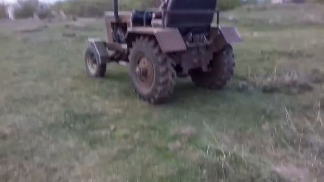 Саморобний трактор 4х4 з двигуном д21 смотреть онлайн