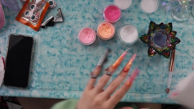 Testing Spooky Kawaii Acrylic Box from Secret Nail Affair смотреть онлайн