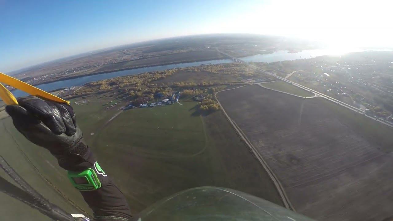 Прыжки Аэроград Коломна 16 октября 2022г. 13 взлет. Малявкина Алёна, Агапов Евгений. Пилотирование. смотреть онлайн