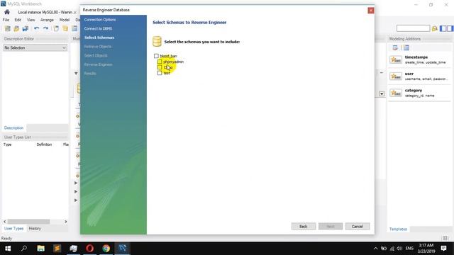 How to Convert Database or SQL code to ER diagram in Mysql Workbench смотреть онлайн