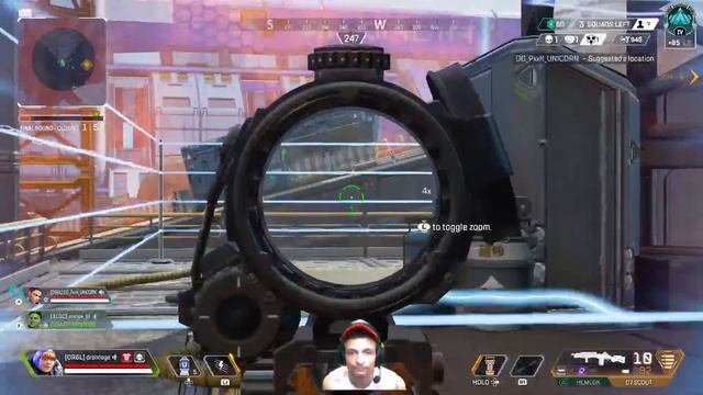 Send Nodes Wattson - Ranked - Apex Legends смотреть онлайн