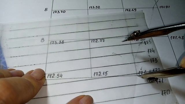 Горизонтали. Построение горизонталей методом интерполирования смотреть онлайн