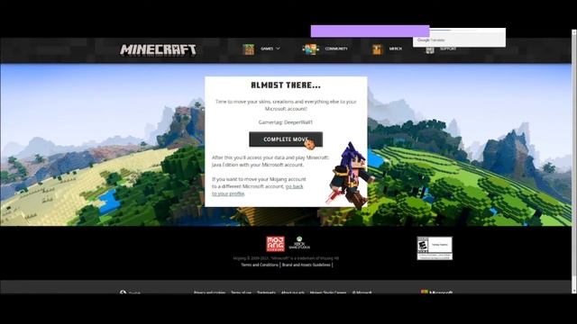 Переношу майнкрафт аккаунт на майкрософт. Я получила новый плащ! смотреть онлайн