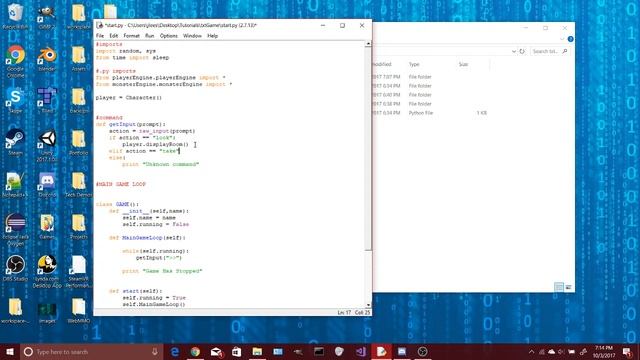 Python RPG Tutorial #5 : Items,rooms,combat смотреть онлайн