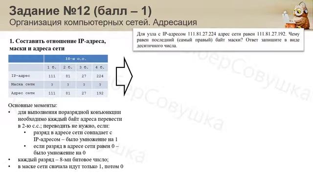 ЕГЭ (Информатика и ИКТ) - Задание №12 - Демо 2020 смотреть онлайн