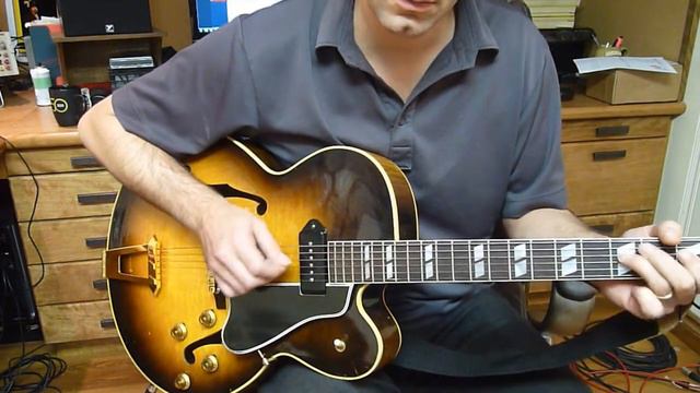 1956 Gibson ES-350 смотреть онлайн