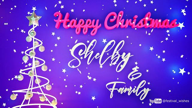 Shelby #Christmas #special #video #wish Happy Christmas song - Happy Christmas wishes to you смотреть онлайн