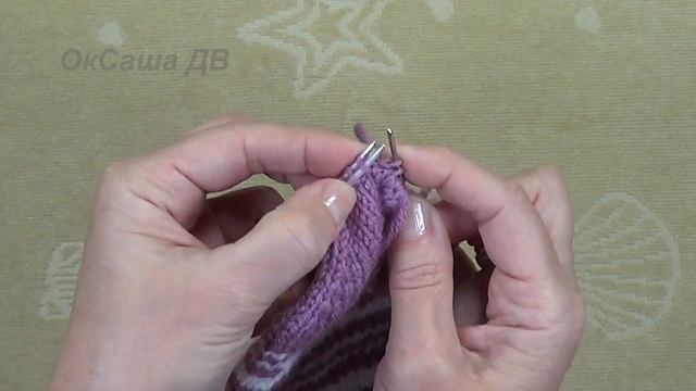 Как закрыть петли мыска. Самый простой способ. Вяжем с Оксаной Валерьевной. смотреть онлайн