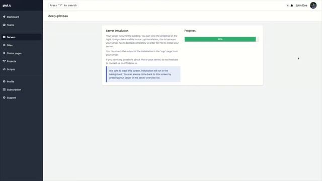 Server installation example - ploi.io смотреть онлайн