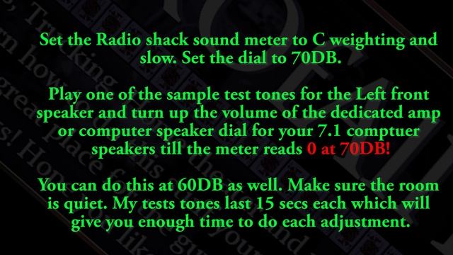 7.1 DTS HD MA (dtshd) surround pink noise test files for each speaker calibration 4k смотреть онлайн
