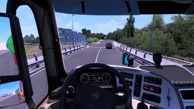 Mercedes-Benz Actros MP3 (8x4) Heavy Duty Transport Euro Truck Simulator 2 West Balkans [ETS2 1.49] смотреть онлайн