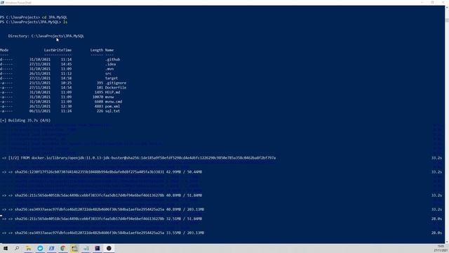Docker uruchomienie java maven смотреть онлайн