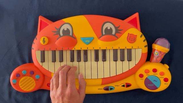 HOW TO PLAY GOLDEN HOUR SUPER EASY ON A CAT PIANO смотреть онлайн