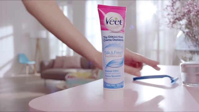 Cremas Depilatorias Veet con tecnología Silk & Fresh™ смотреть онлайн