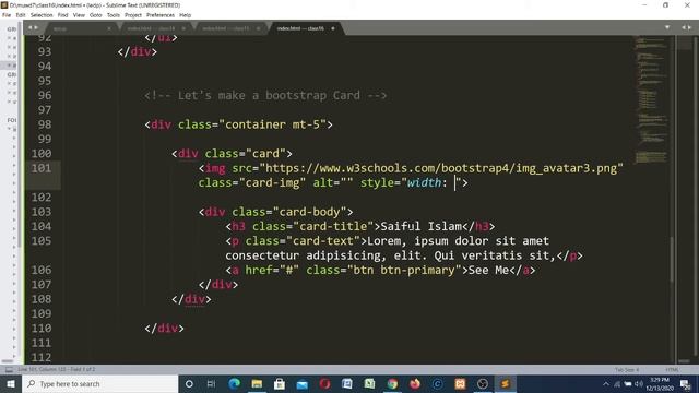 Munshiganj Web Design And Development Batch -7 class 16 смотреть онлайн