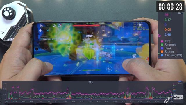 Oppo Reno11 F Genshin Impact Gaming Test With FPS & Battery Draint Test