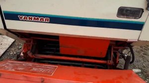 Японский самоходный пресс-подборщик Yanmar yrba710