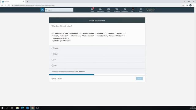 LinkedIn Scala Skills Assessment [Take 2] смотреть онлайн