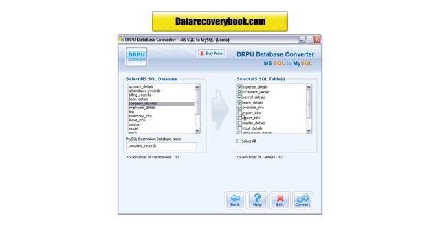 free Data Doctor DDR mssql to mysql database converter software download data base conversion tool смотреть онлайн