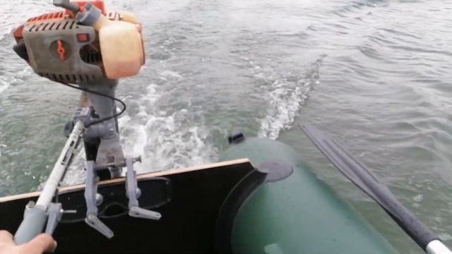 Гидрокрыло на лодочный мотор Carver MHT 3.8 S , первый выход на воду 2022 смотреть онлайн