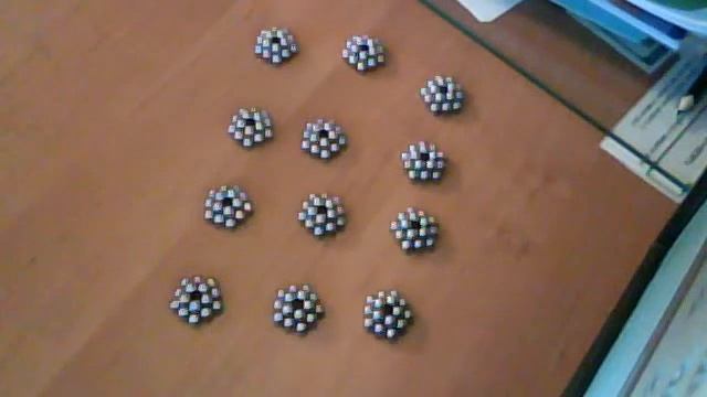 конструктор из магнитных шариков - "шар" из пятигранников смотреть онлайн