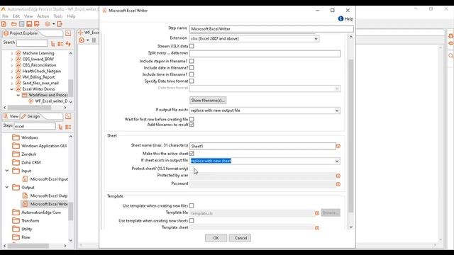 AutomationEdge: Microsoft Excel Writer plugin смотреть онлайн