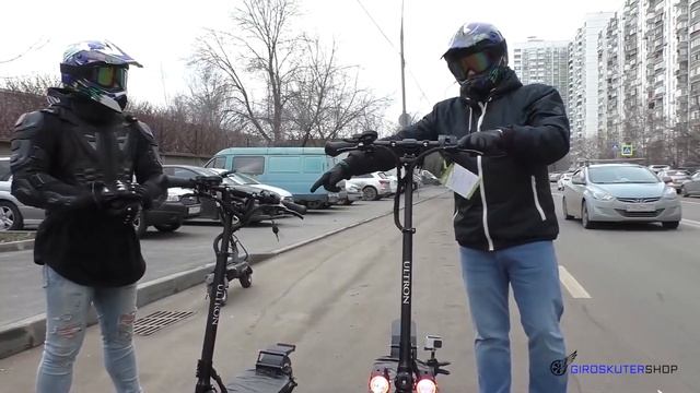 ГОНКА Электросамокатов Ultron T11 VS Ultron T108 2020 покатушки электротранспорт тест драйв смотреть онлайн