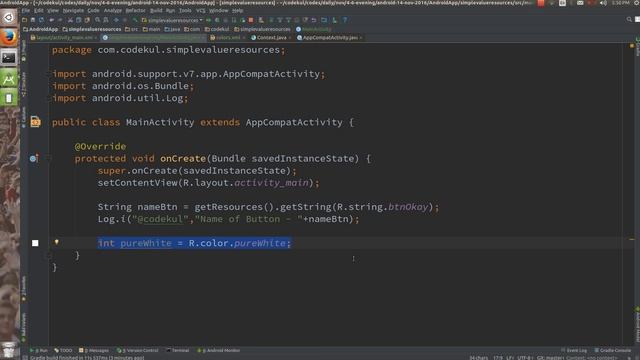 Android Tutorial 2019 - Android Value Resources смотреть онлайн