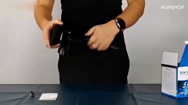 Homehop Solar LED Focus Light For Outdoor, Home, Garden - Installation Methods