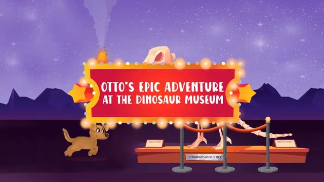 Children's Book Trailer Otto's Epic Adventure the Dinosaur Museum смотреть онлайн
