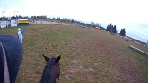 19.09.16 конная тренировка от первого лица Смоленский ипподром