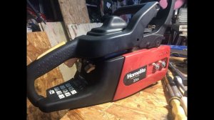 Удивительная бензопила Homelite CSP-3314 !)