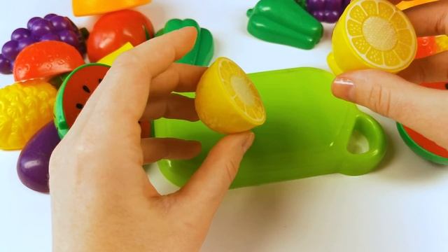 Учим названия фруктов и овощей. смотреть онлайн