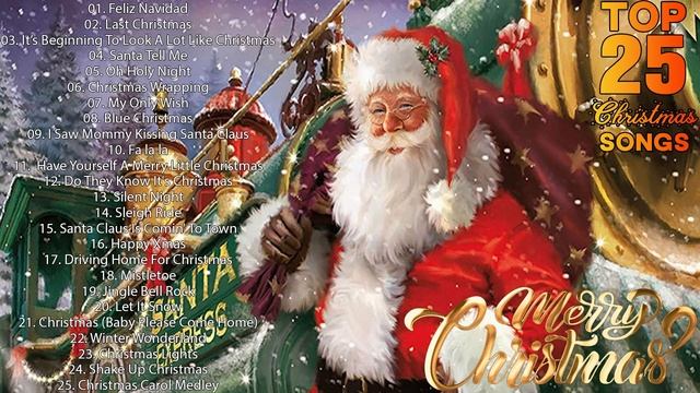 Top 100 Christmas Songs of All Time ? 1 Hour Christmas Music Playlist смотреть онлайн