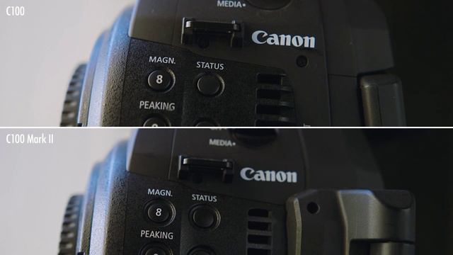 Canon C100 vs Canon C100 MarkII смотреть онлайн