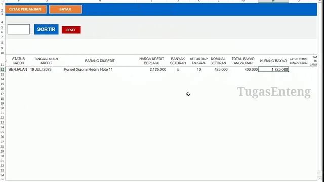 v.2.0 Aplikasi Excel Kredit Barang | Sistem Kredit & Tempo Unlimited Data & Lifetime смотреть онлайн