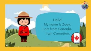 People Around the World - Countries and Nationality - Self Introduction - Speaking English - ESL