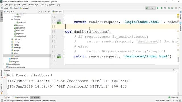 Python Django Authentication , login смотреть онлайн