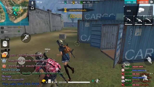 [Live] Garena Free Fire #202# - ลงแร้งไอดีไก่ (6) смотреть онлайн