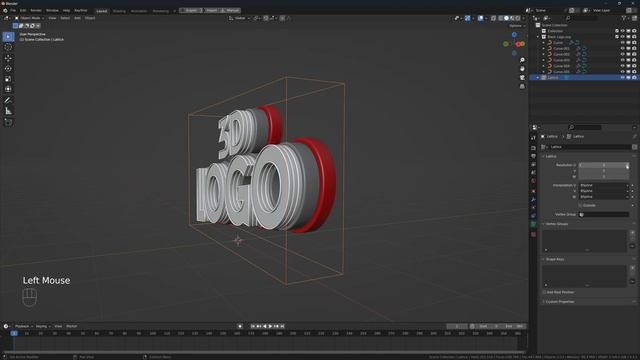 Blender - 3D Logo from Vector File - Blender 3.3 смотреть онлайн