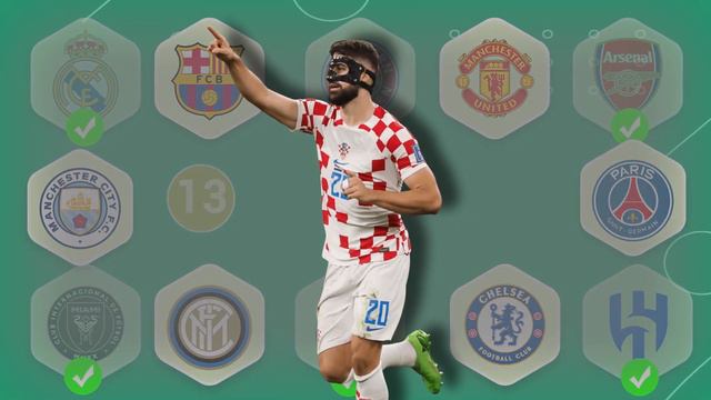 GUESS THE CLUB BY THE PLAYER ⚽️ FOOTBALL QUIZ 2023/2024 смотреть онлайн